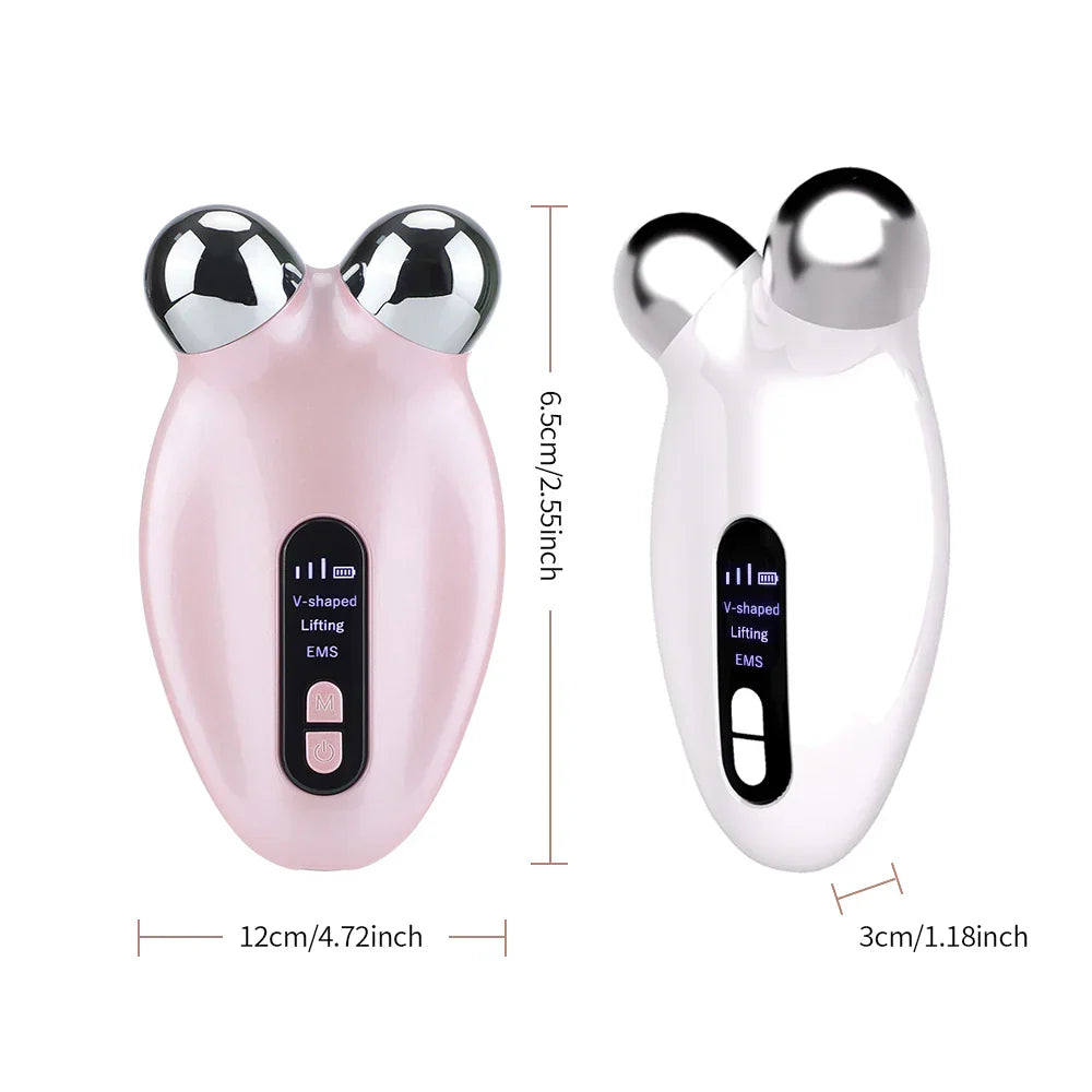 EMS Facial Massager Roller Microcurrent Face Lifting Machine