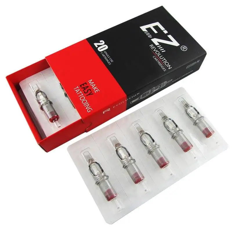 EZ Tattoo Needles Revolution Cartridge Needles Curved (Round)