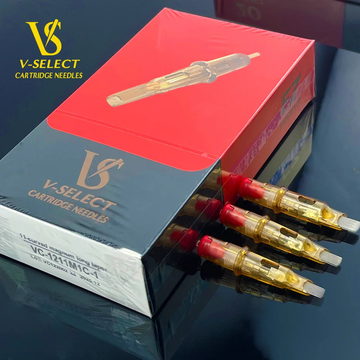 EZ V-Select Tattoo Cartridge Needles #10 0.30mm bugpin