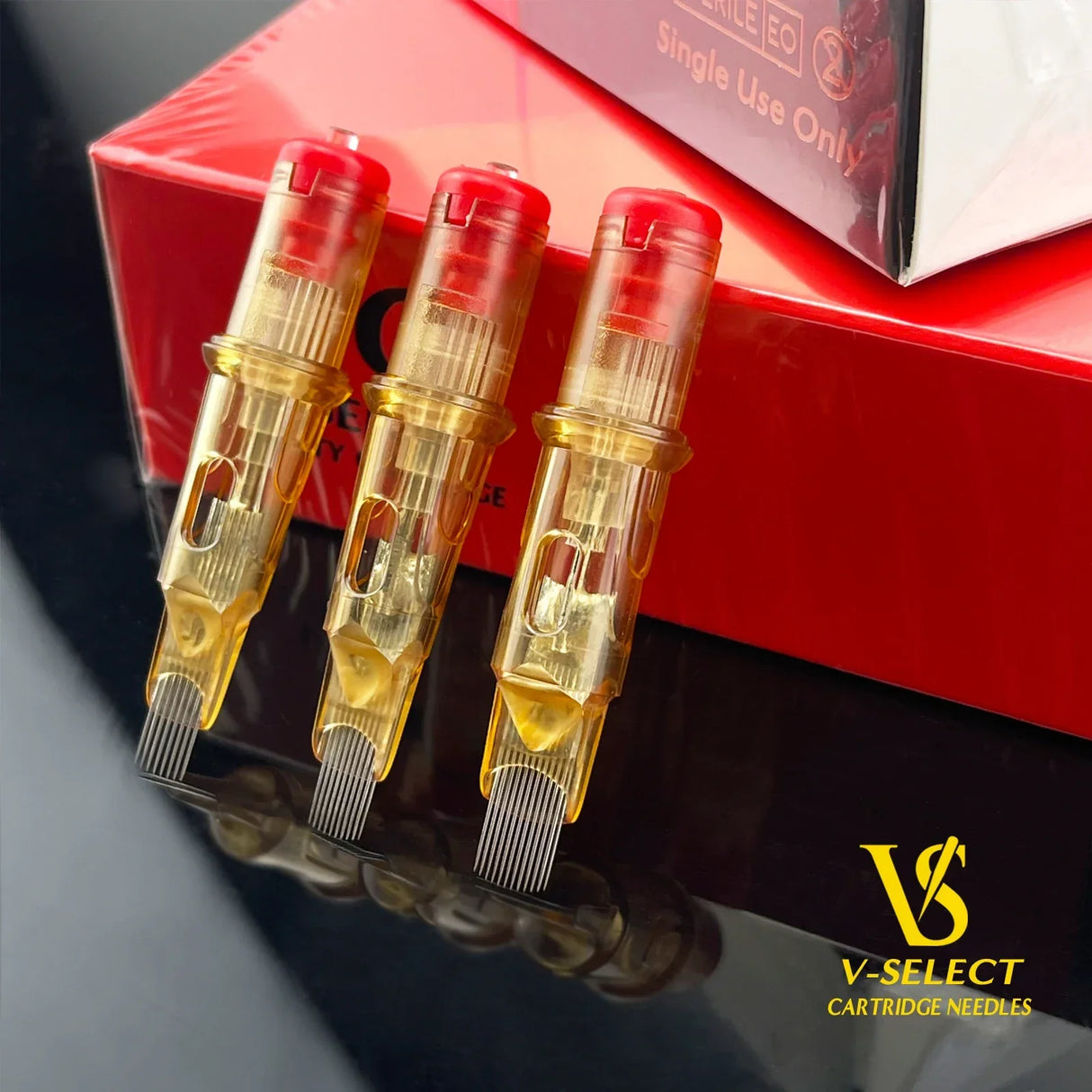 EZ V-Select Tattoo Cartridge Needles #10 0.30mm bugpin