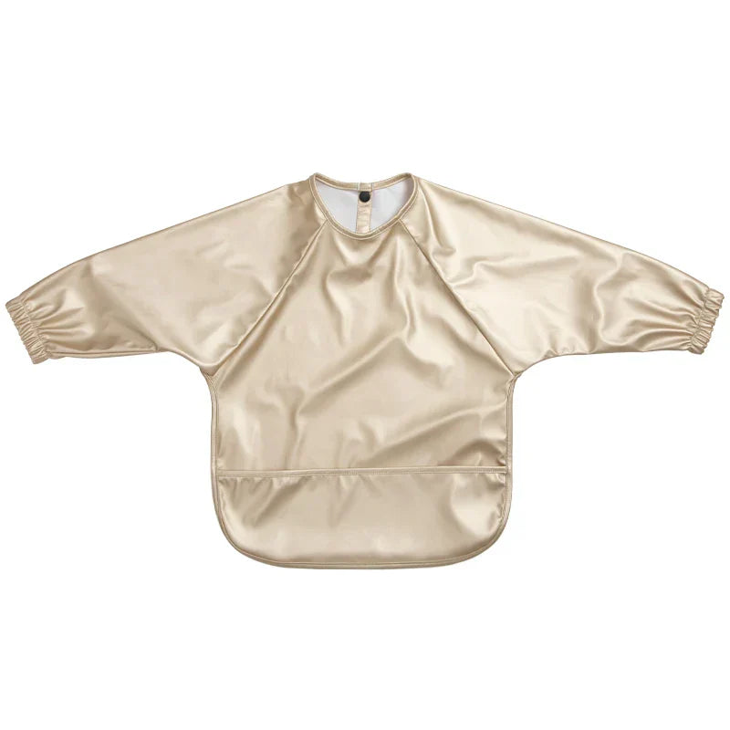 Easy Wear Long Sleeved Bib Baby Toddler Bibs