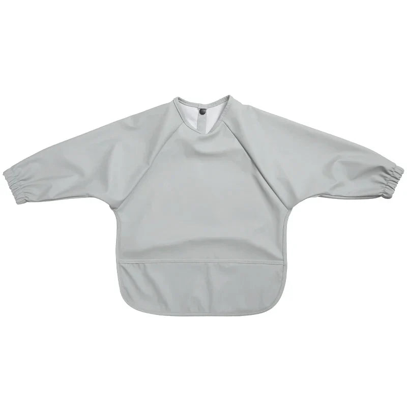 Easy Wear Long Sleeved Bib Baby Toddler Bibs