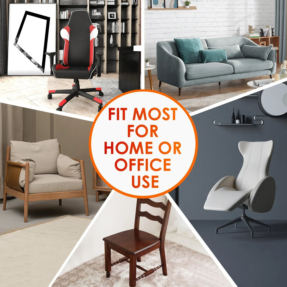 Electric Heating Back Waist Massager for Car Chair