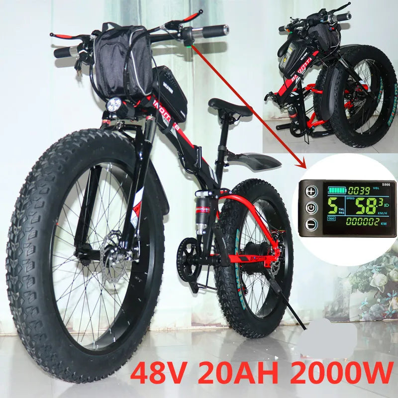 Electric bicycle 1000W 2000W electric mountain bike electric