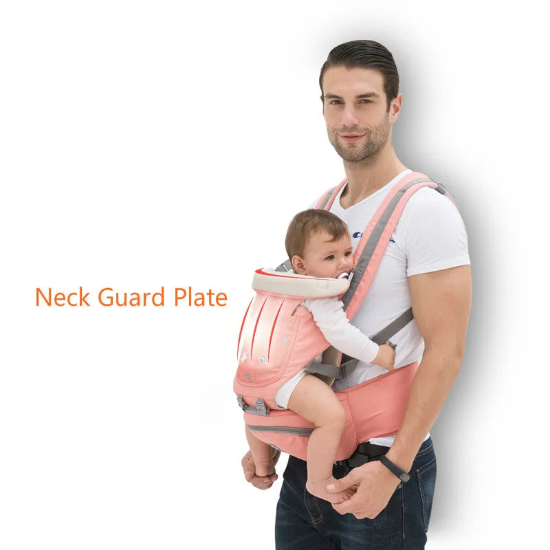 Ergonomic Baby Carrier Infant Hipseat Carrier Breathable Kangaroo