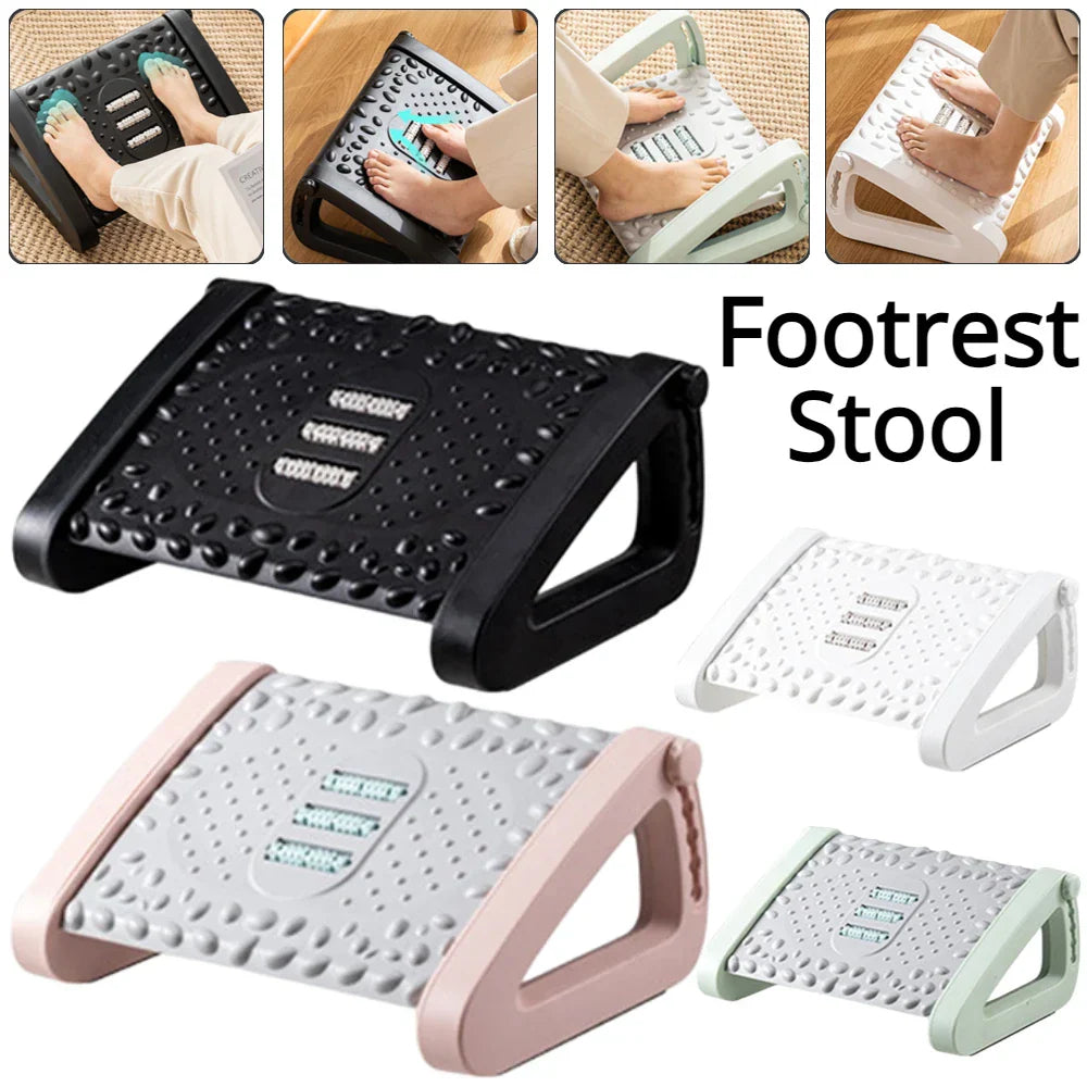 Ergonomic Feet Stool Chair with Massage Under Desk