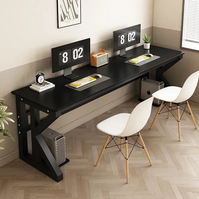 Executive Free Shipping Computer Desks Metal Luxury Black