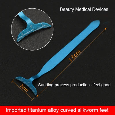 Eyelid Tools Lysine silkworm foot lying silkworm plate