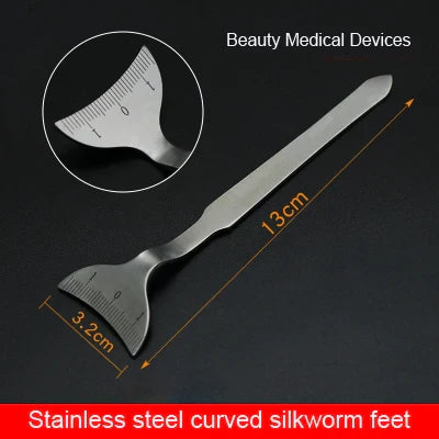 Eyelid Tools Lysine silkworm foot lying silkworm plate