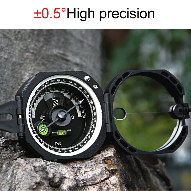 Eyeskey Professional Geological Compass Handheld Lightweight Outdoor Survival