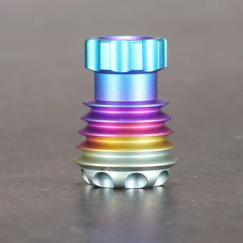 F Titanium Alloy Knife Beads Pendant Umbrella Rope