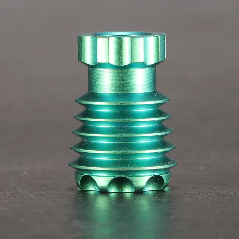 F Titanium Alloy Knife Beads Pendant Umbrella Rope