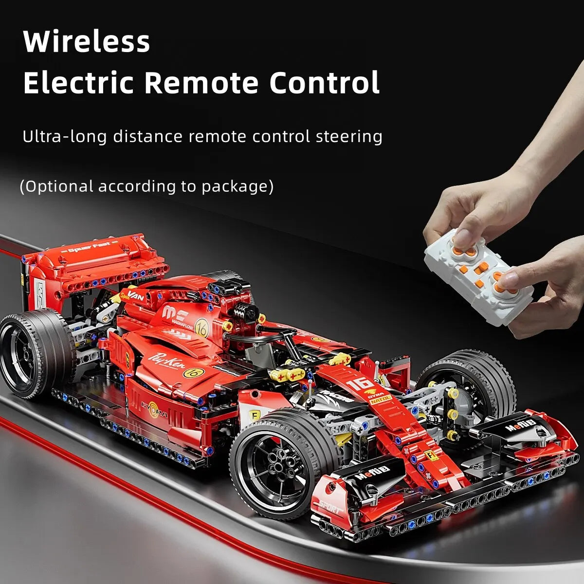 F1 RC Race Cars 1163PCS Building Sets MOC