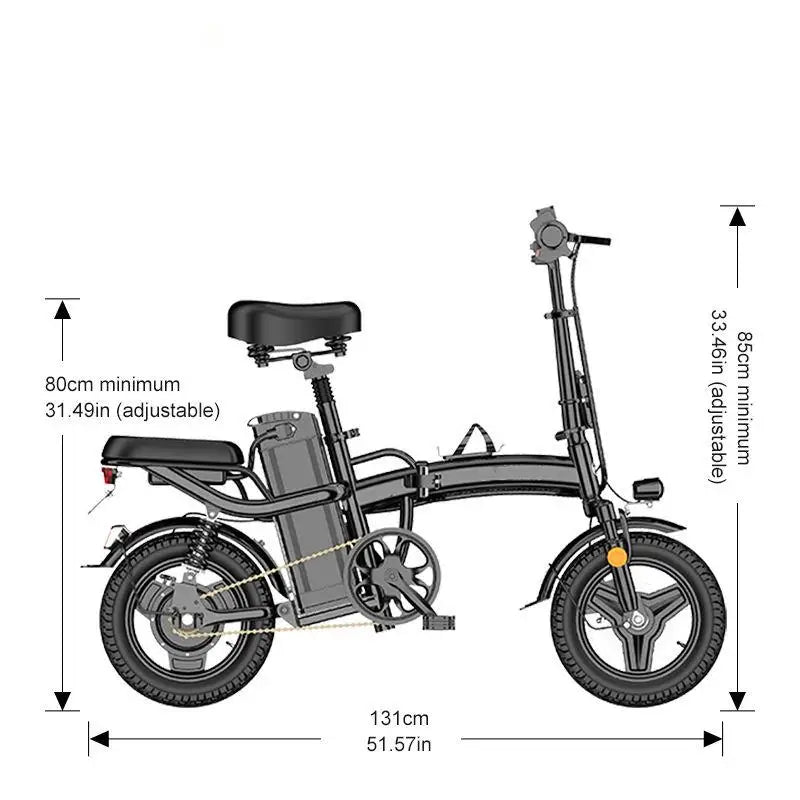 FEIVOS D001 E Bike 400W 48V 14Inch 40km/h