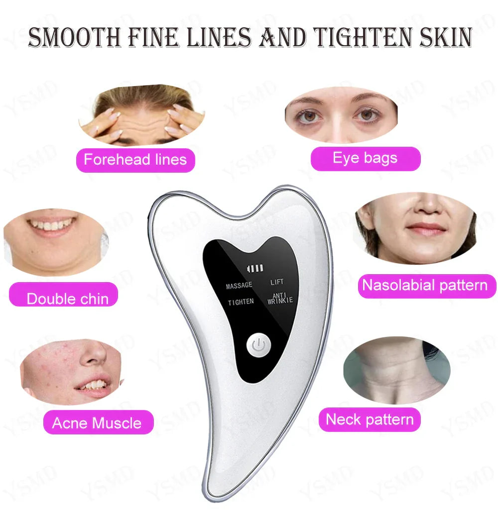 Face Massagers Skin Scraping for Facial Lifting Tighten