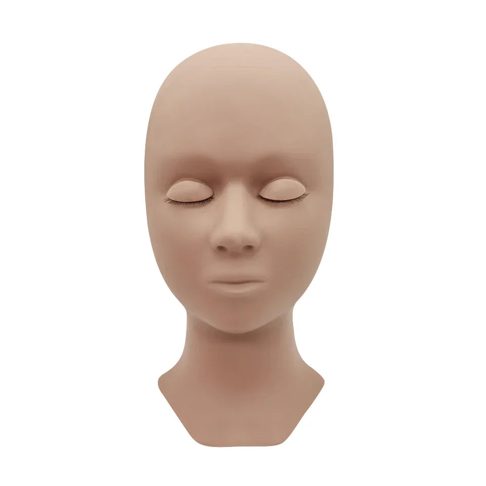 False Eyelash Extension Kit Set Beginner Mannequin Head