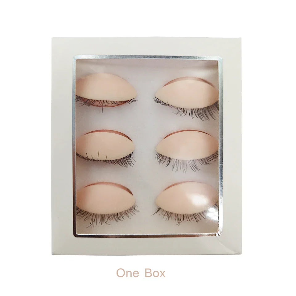 False Eyelash Extension Kit Set Beginner Mannequin Head