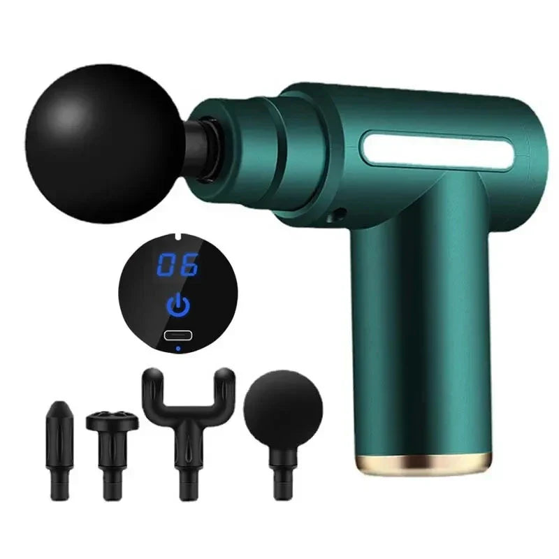 Fascia Gun Muscle Relaxation Massager Electric Vibration Massage