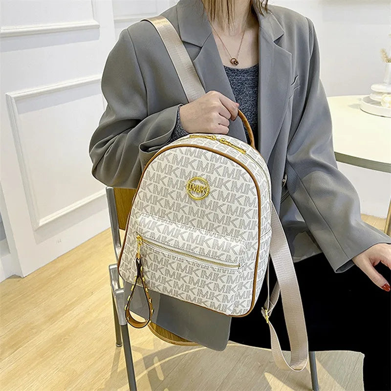 Fashion Backpack For Women Pu Leather Bags