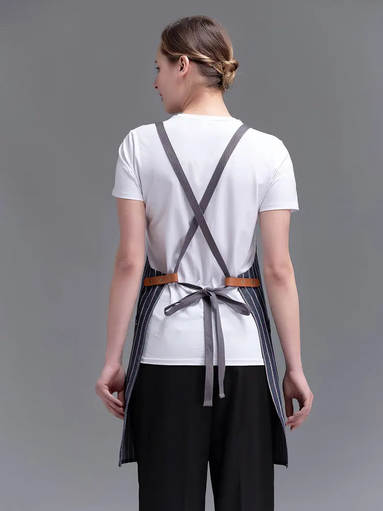 Fashion Canvas kitchen Aprons For Woman Men Chef