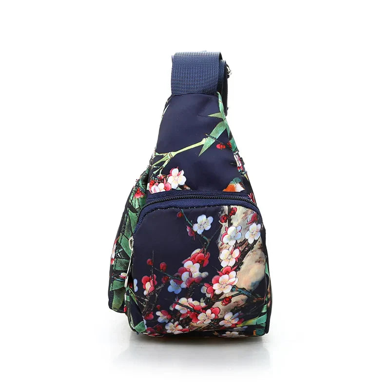 Fashion Floral Pattern Women Messenger Bag High Quality