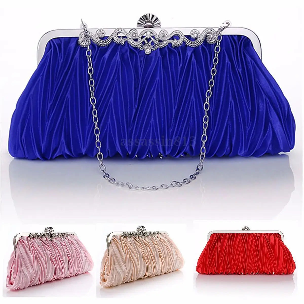 Fashion Lady Party Wedding Handbag Purse Girl Soft
