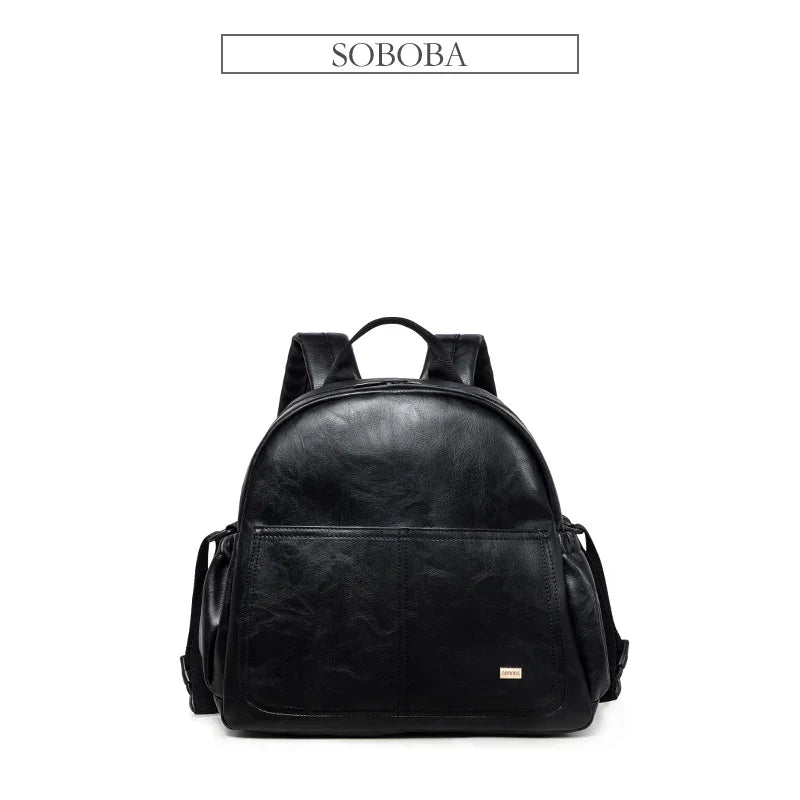 Fashion Maternity Nappy Changing Bag for Mother Black