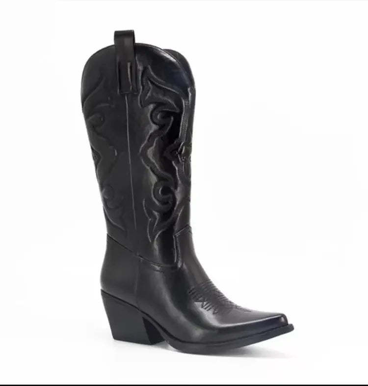 Fashion Women 2023 Cowboy Short Ankle Boots