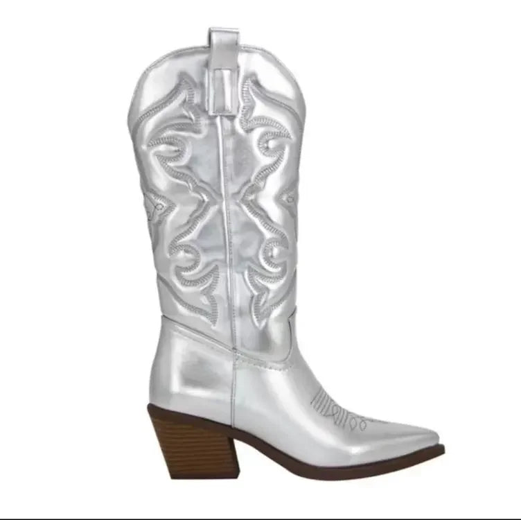 Fashion Women 2023 Cowboy Short Ankle Boots