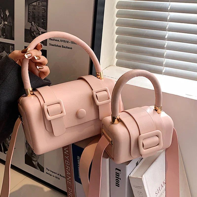 Fashion Women Saddle Luxury Designer Bags Mini Leather