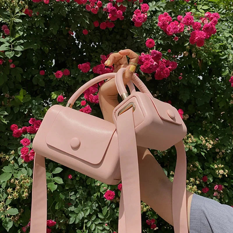 Fashion Women Saddle Luxury Designer Bags Mini Pu