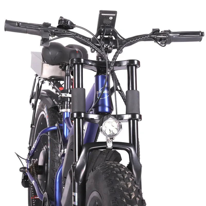 Fat bicycle electric bicycle 2000W * 2 front