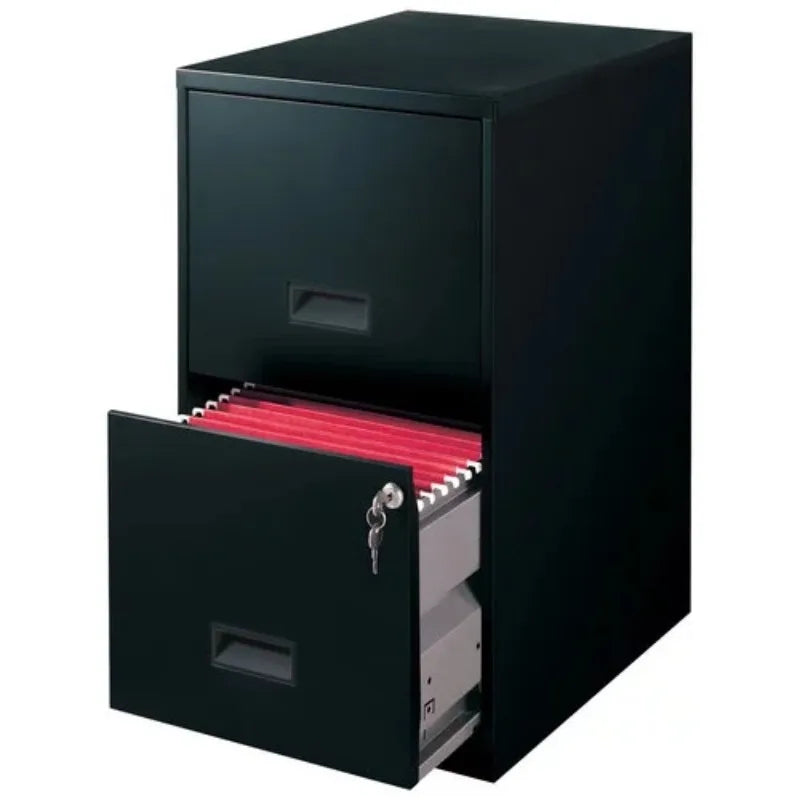 Filing Cabinet 2-Drawer Steel File Cabinet with Lock,