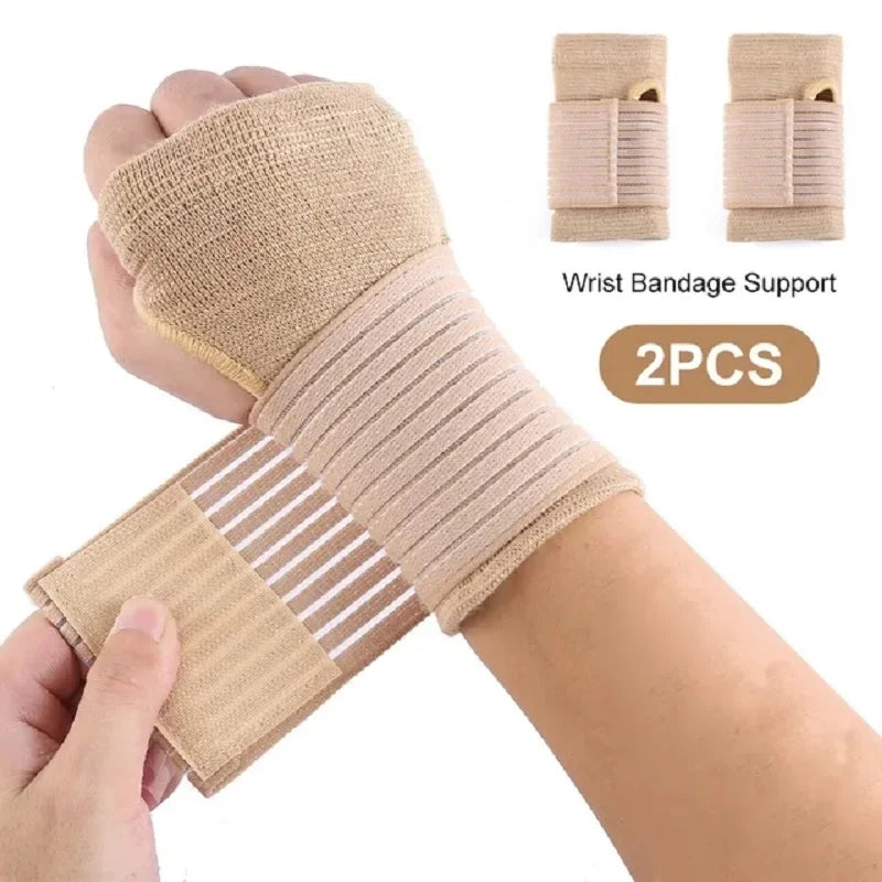 Fitness Elastic Wrist Guard Wristband Arthritis Sprain Band