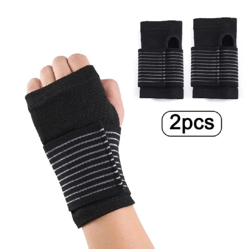 Fitness Elastic Wrist Guard Wristband Arthritis Sprain Band