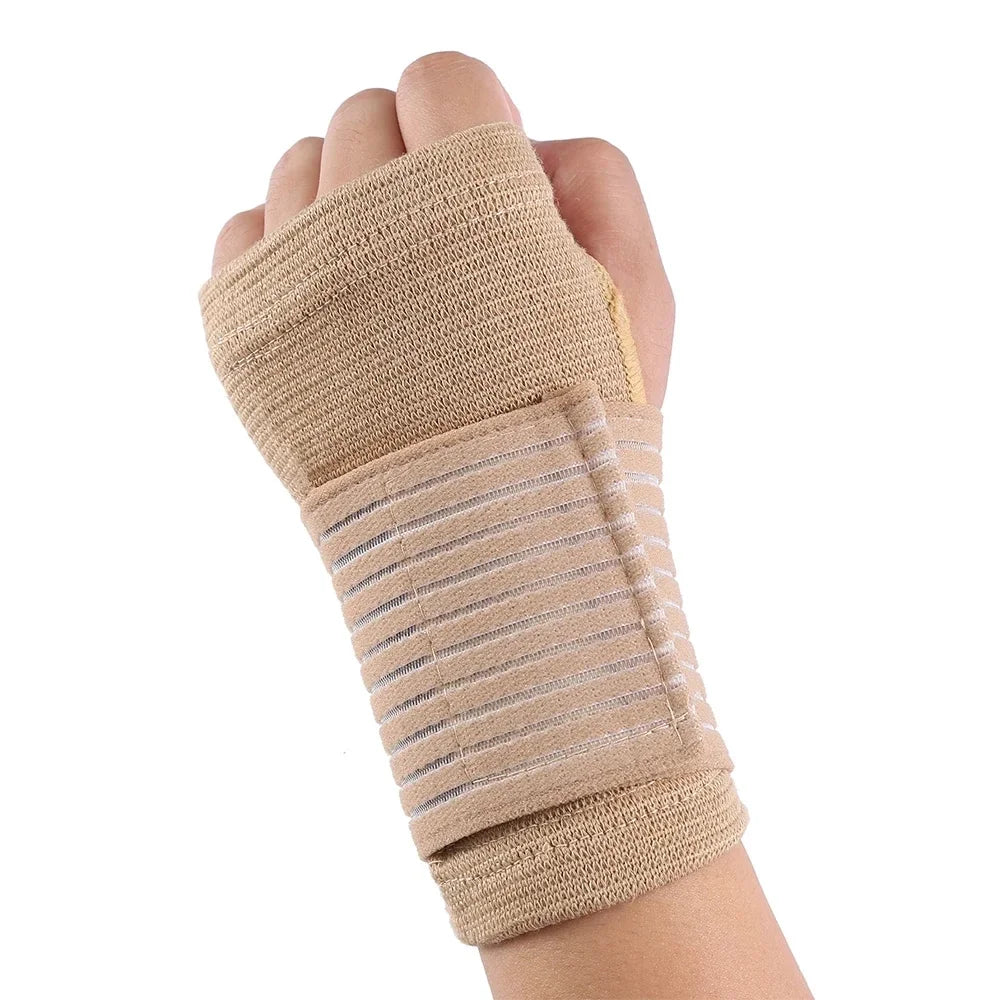 Fitness Elastic Wrist Guard Wristband Arthritis Sprain Band