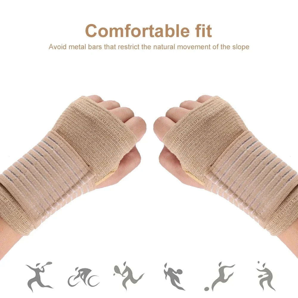 Fitness Elastic Wrist Guard Wristband Arthritis Sprain Band