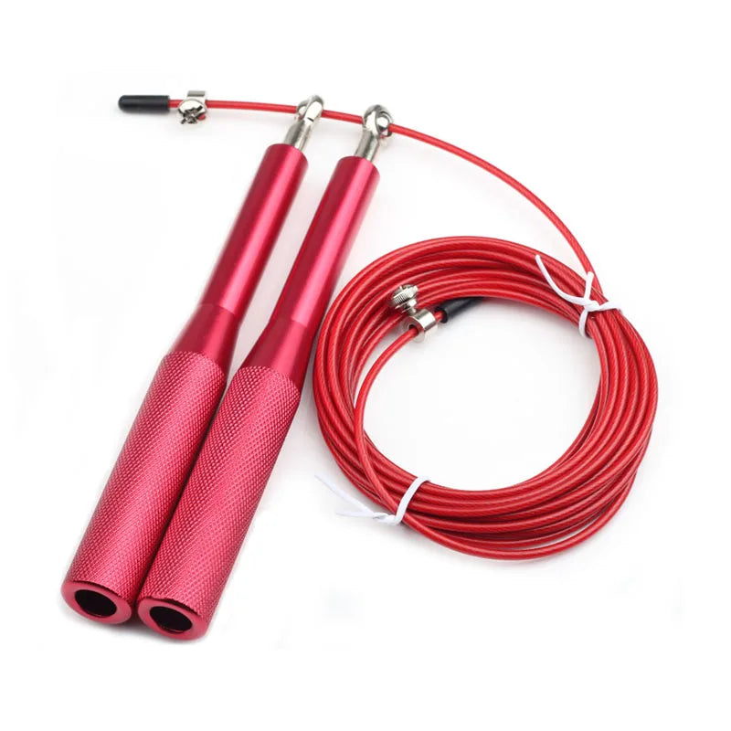 Fitness Jump Ropes Crossfit Heavy Steel Wire Speed