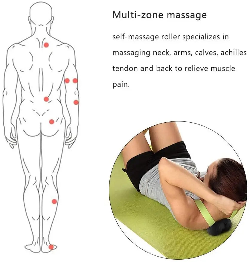 Fitness Massage Ball Fascia Relaxation Exercise Balls Set