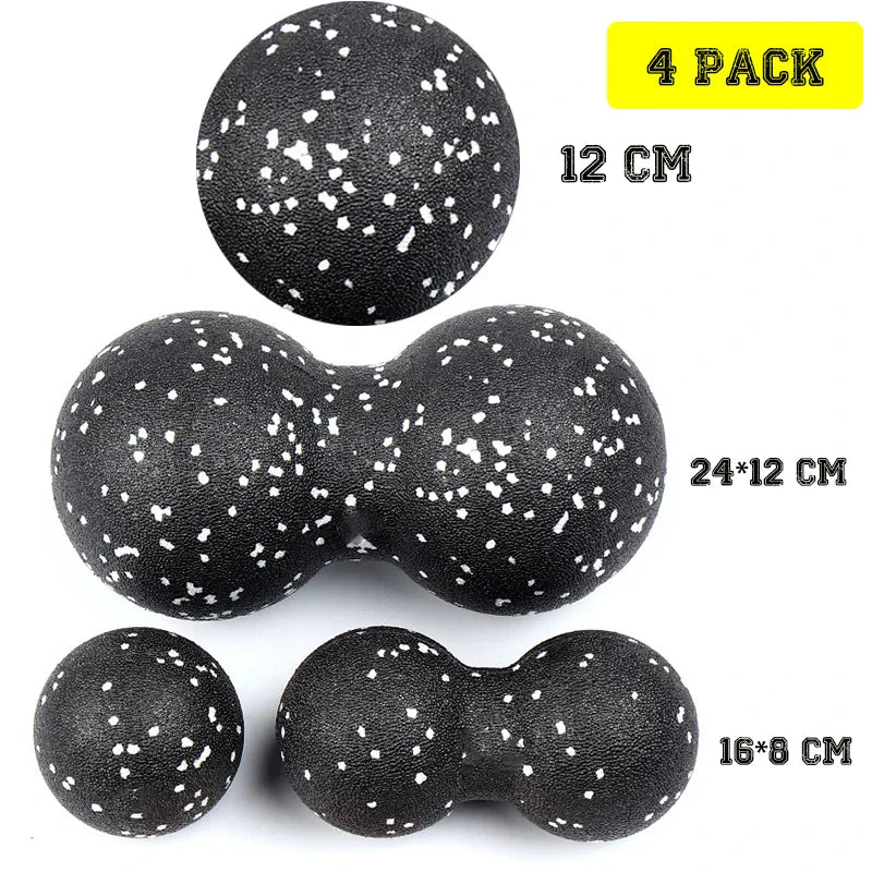 Fitness Massage Ball Fascia Relaxation Exercise Balls Set