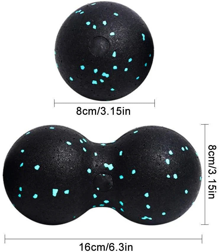 Fitness Massage Ball Fascia Relaxation Exercise Balls Set