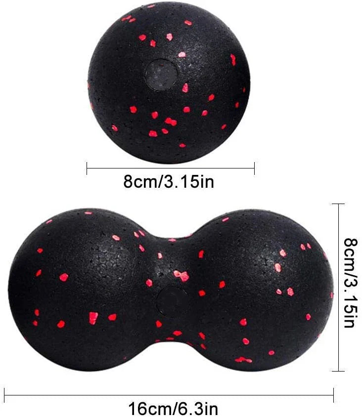 Fitness Massage Ball Fascia Relaxation Exercise Balls Set