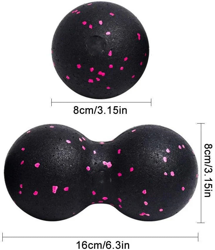 Fitness Massage Ball Fascia Relaxation Exercise Balls Set