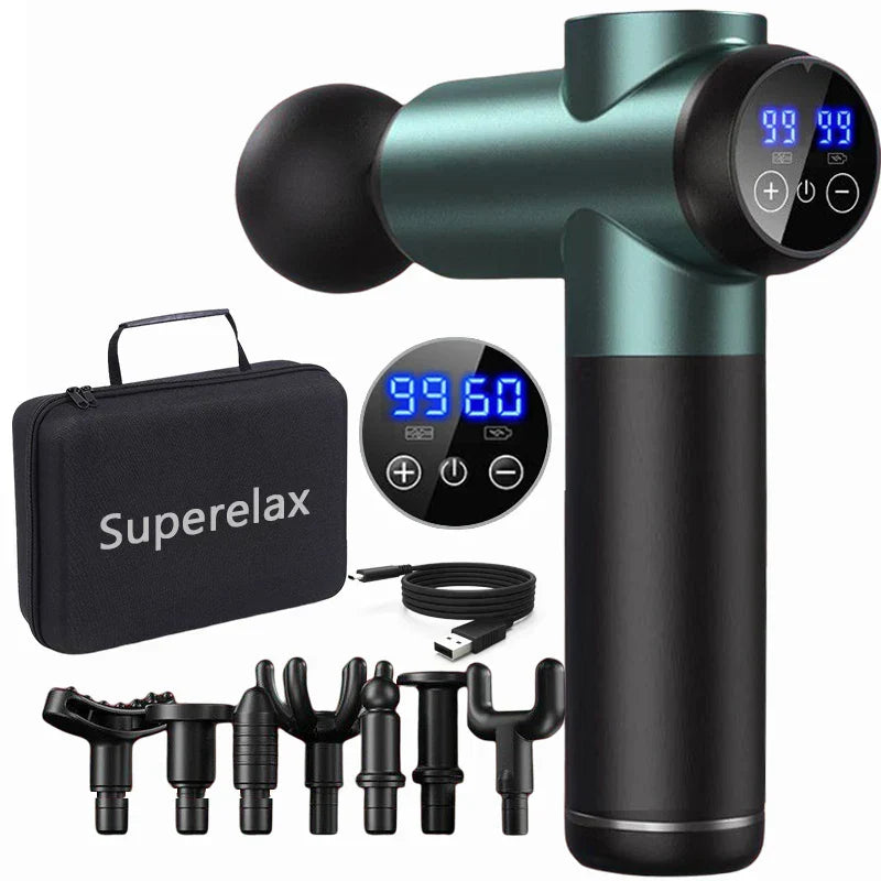 Fitness Massage Gun Fascia Neck and Back Massager