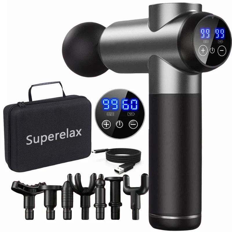 Fitness Massage Gun Fascia Neck and Back Massager