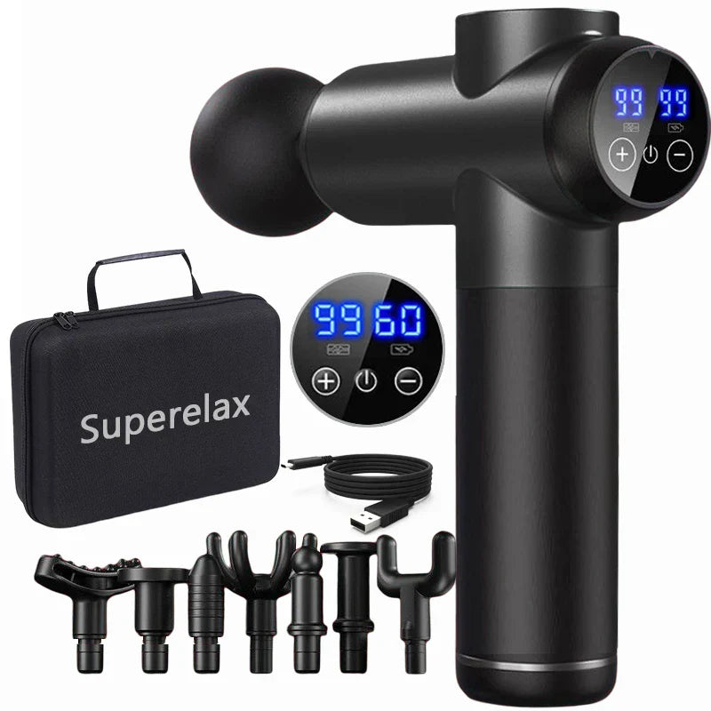 Fitness Massage Gun Fascia Neck and Back Massager