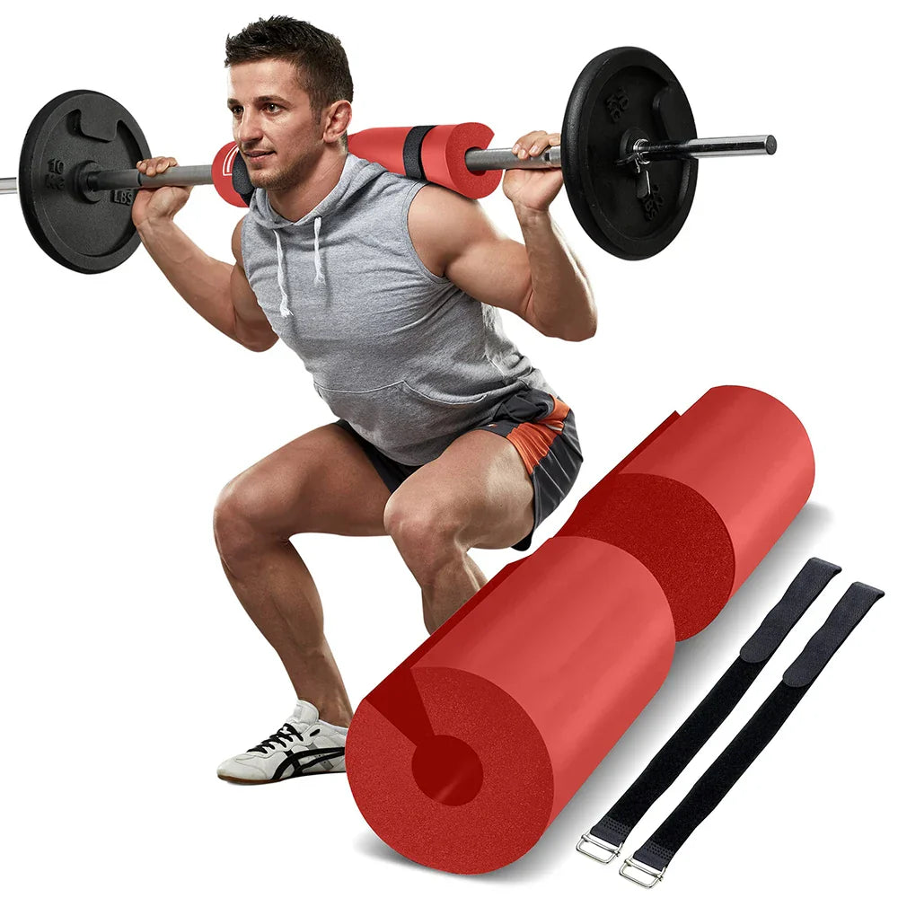 Fitness Weightlifting Barbell Pad Squat Protective Neck Shoulder