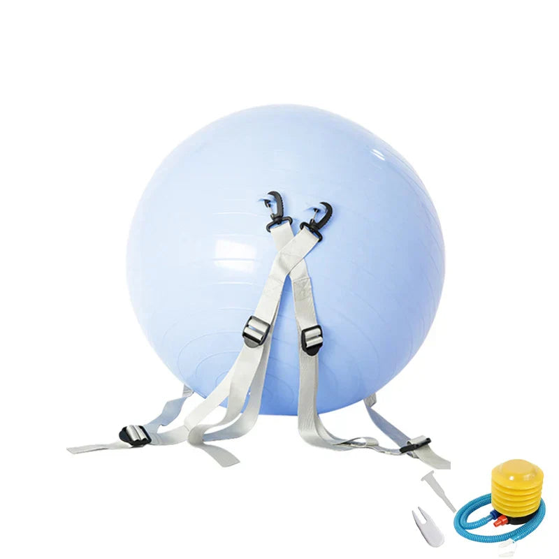 Fitness Yoga Ball with Training BeltPVC Thickened Inflatable