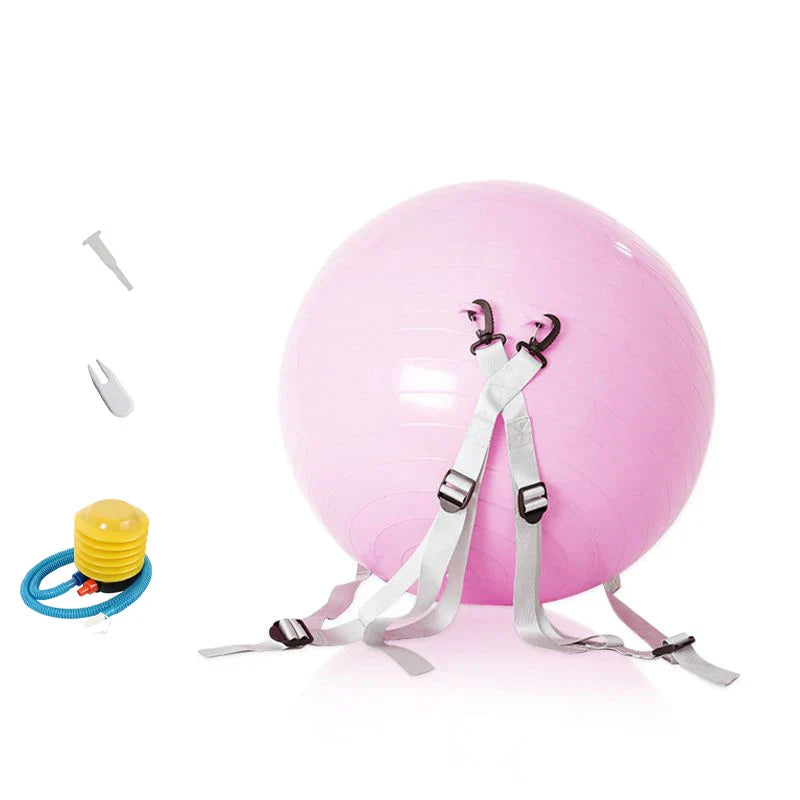 Fitness Yoga Ball with Training BeltPVC Thickened Inflatable
