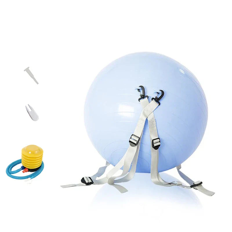 Fitness Yoga Ball with Training BeltPVC Thickened Inflatable